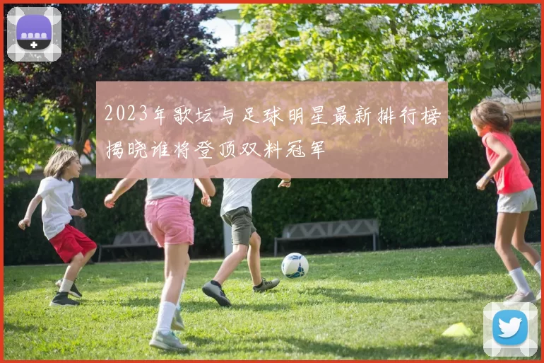 2023年歌坛与足球明星最新排行榜揭晓谁将登顶双料冠军